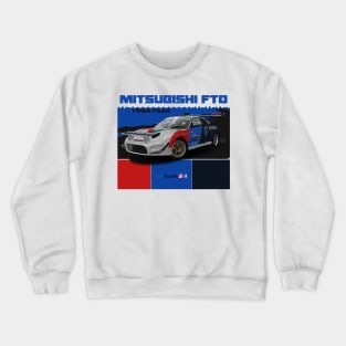 Mitsubishi FTO Pikes Peak Crewneck Sweatshirt